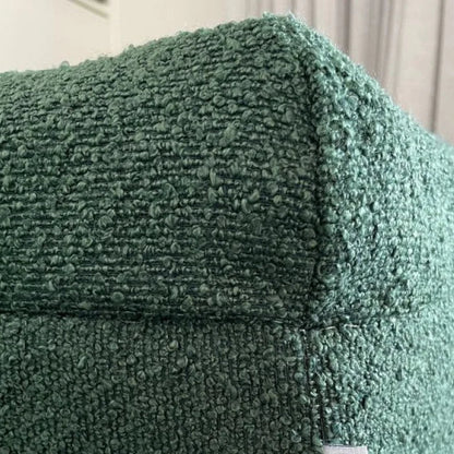 (Cover Only) Green Spare Boucle Cover -  Hardwearing Washable Green Fabric Dog Bed Cover
